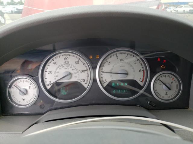 2A8HR54P58R833056 - 2008 CHRYSLER TOWN & COU TOURING 红色 照片 9