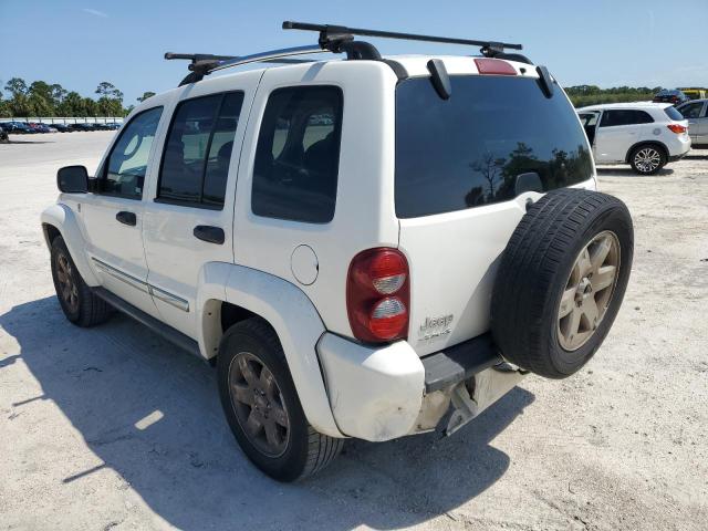 1J8GL58K95W508070 - 2005 JEEP LIBERTY LIMITED WHITE photo 2