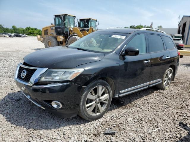 5N1AR2MN6DC660037 - 2013 NISSAN PATHFINDER S BLACK photo 1