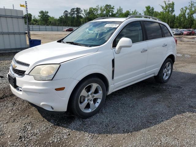 3GNAL4EK9ES533369 - 2014 CHEVROLET CAPTIVA LTZ WHITE photo 1