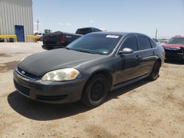 2G1WA5EK6A1210521 - 2010 CHEVROLET IMPALA LS BLACK photo 1