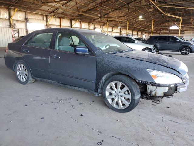 1HGCM66447A048217 - 2007 HONDA ACCORD SE BLUE photo 4