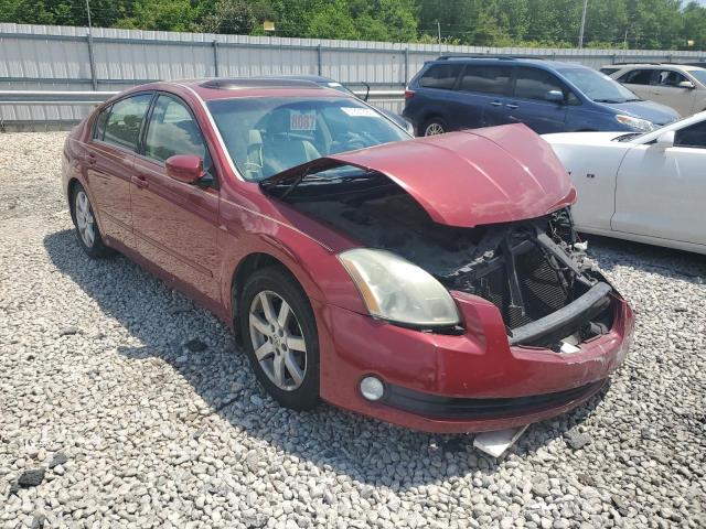 1N4BA41EX5C859616 - 2005 NISSAN MAXIMA SE RED photo 4