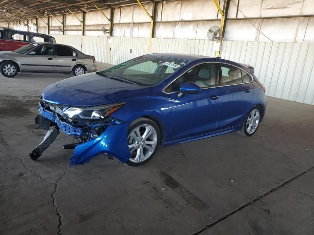 3G1BF6SM3HS525366 - 2017 CHEVROLET CRUZE PREMIER BLUE photo 1