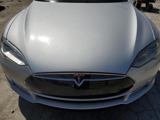 5YJSA1CN5DFP05936 - 2013 TESLA MODEL S SILVER photo 11
