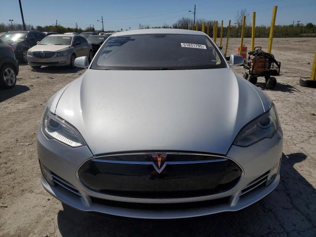 5YJSA1CN5DFP05936 - 2013 TESLA MODEL S SILVER photo 5