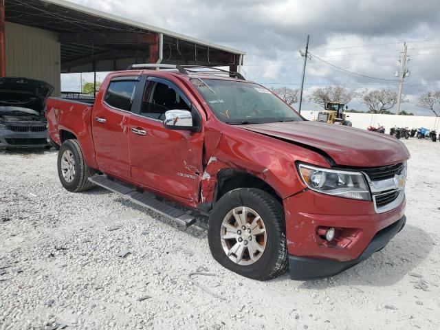 1GCGSCE36G1327472 - 2016 CHEVROLET COLORADO LT RED photo 4