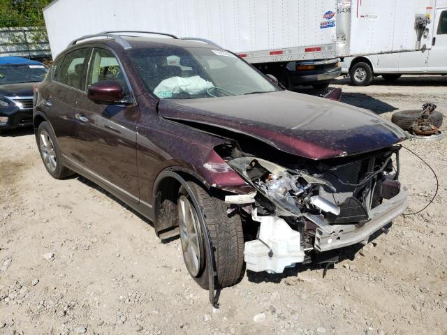 JN1AJ0HR8CM453058 - 2012 INFINITI EX35 BASE Բորդո լուսանկար 4