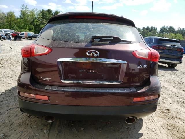 JN1AJ0HR8CM453058 - 2012 INFINITI EX35 BASE Բորդո լուսանկար 6