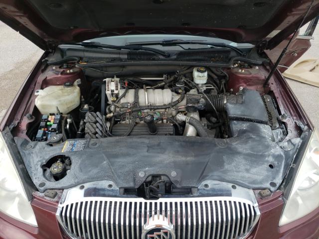 1G4HP57287U191314 - 2007 BUICK LUCERNE CX BURGUNDY photo 7