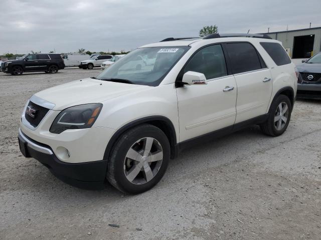 1GKKVSED7BJ258499 - 2011 GMC ACADIA SLT-2 WHITE photo 1