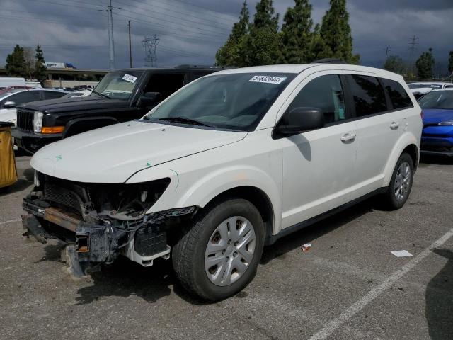 3C4PDCAB0FT684287 - 2015 DODGE JOURNEY SE WHITE photo 1