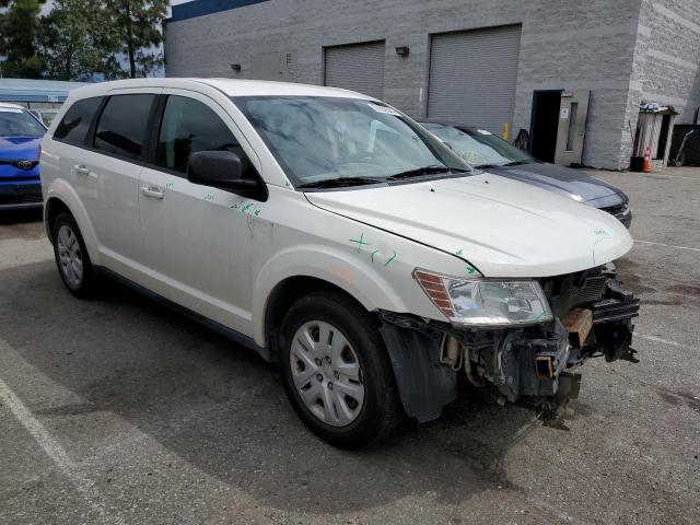 3C4PDCAB0FT684287 - 2015 DODGE JOURNEY SE WHITE photo 4