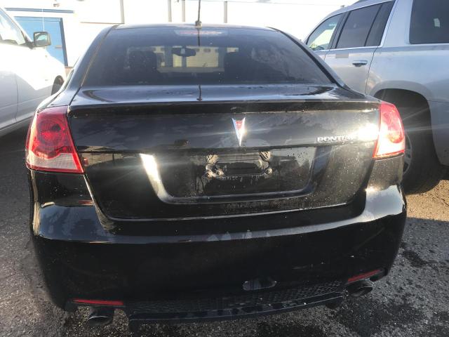 6G2ER57759L230311 - 2009 PONTIAC G8 BLACK photo 6