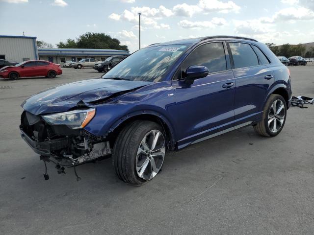 WA1DECF33M1064243 - 2021 AUDI Q3 PREMIUM S LINE 45 BLUE photo 1