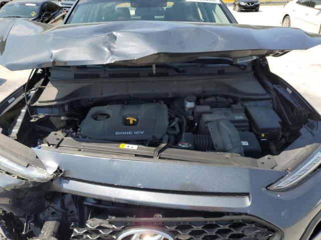 KM8K12AA3JU169816 - 2018 HYUNDAI KONA SE GRAY photo 11