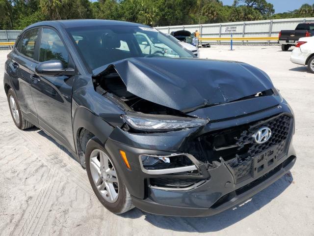 KM8K12AA3JU169816 - 2018 HYUNDAI KONA SE GRAY photo 4