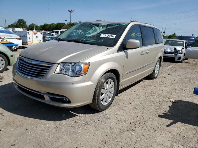 2C4RC1BG3FR661339 - 2015 CHRYSLER TOWN & COU TOURING 金色 照片 1