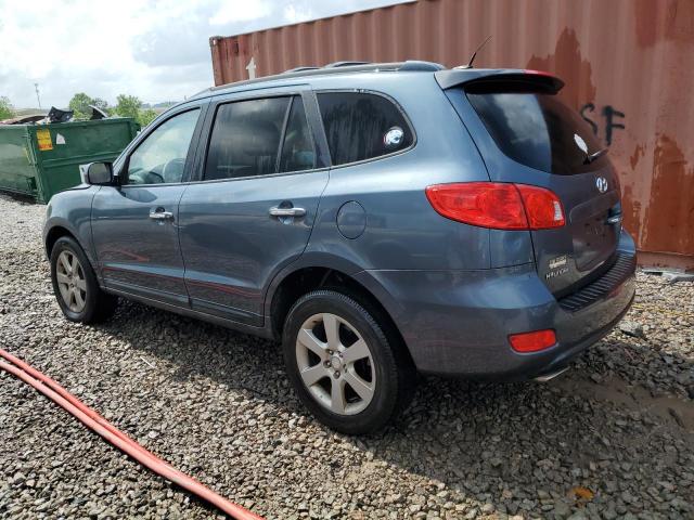 5NMSH13E49H281649 - 2009 HYUNDAI SANTA FE SE BLUE photo 2