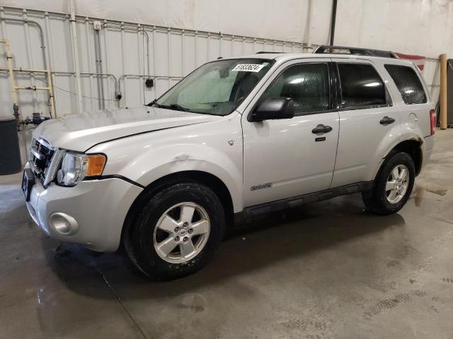 1FMCU03148KD00299 - 2008 FORD ESCAPE XLT SILVER photo 1