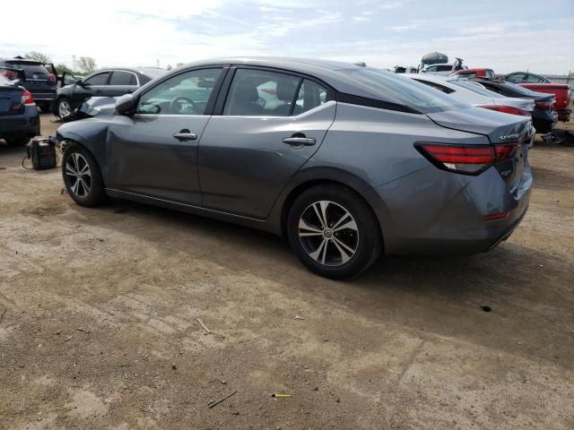 3N1AB8CV5LY250786 - 2020 NISSAN SENTRA SV GRAY photo 2