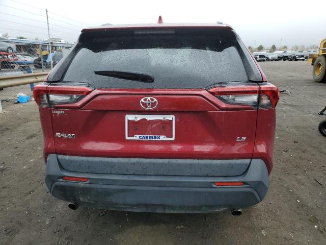 2T3K1RFV7LW067871 - 2020 TOYOTA RAV4 LE RED photo 6