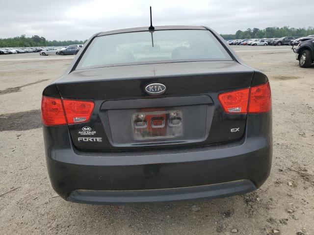 KNAFU4A25A5856336 - 2010 KIA FORTE EX BLACK photo 6