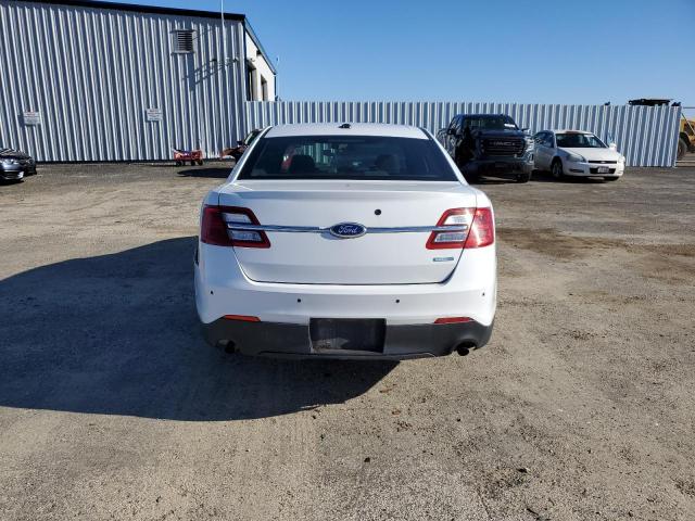 1FAHP2M82DG213450 - 2013 FORD TAURUS POLICE INTERCEPTOR WHITE photo 6