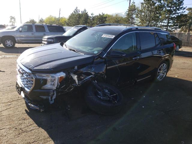 3GKALXEV1NL229990 - 2022 GMC TERRAIN DENALI BLACK photo 1