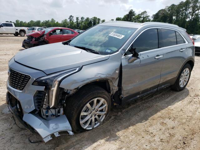 1GYAZAR47PF111278 - 2023 CADILLAC XT4 LUXURY SILVER photo 1