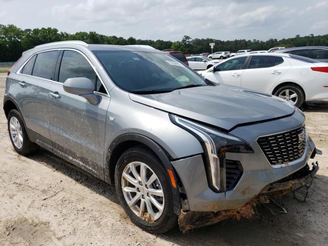 1GYAZAR47PF111278 - 2023 CADILLAC XT4 LUXURY SILVER photo 4