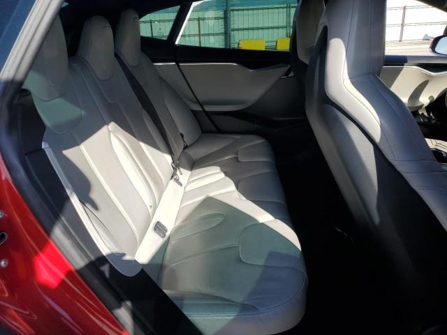 5YJSA1E11GF150353 - 2016 TESLA MODEL S RED photo 10