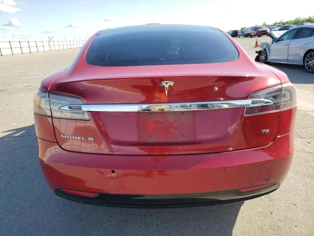 5YJSA1E11GF150353 - 2016 TESLA MODEL S RED photo 6