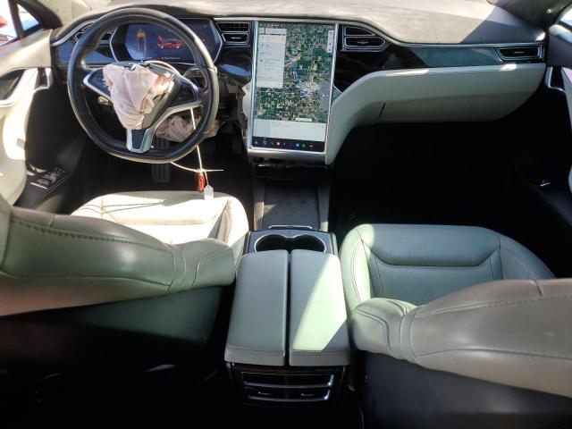 5YJSA1E11GF150353 - 2016 TESLA MODEL S RED photo 8