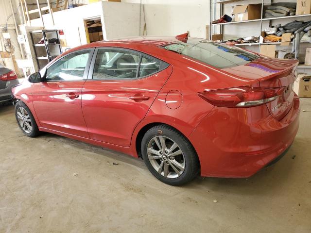 5NPD84LFXHH090905 - 2017 HYUNDAI ELANTRA SE RED photo 2