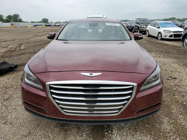 KMHGN4JE9GU137986 - 2016 HYUNDAI GENESIS 3.8L BURGUNDY photo 5