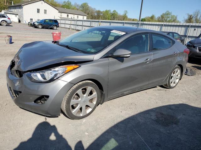 5NPDH4AE7DH393161 - 2013 HYUNDAI ELANTRA GLS CHARCOAL photo 1