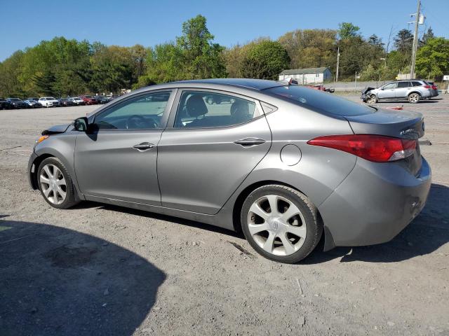 5NPDH4AE7DH393161 - 2013 HYUNDAI ELANTRA GLS CHARCOAL photo 2