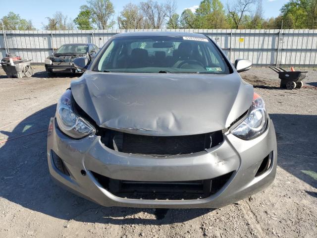 5NPDH4AE7DH393161 - 2013 HYUNDAI ELANTRA GLS CHARCOAL photo 5