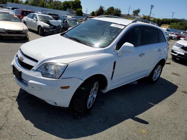 3GNAL3EK3ES591407 - 2014 CHEVROLET CAPTIVA LT WHITE photo 1