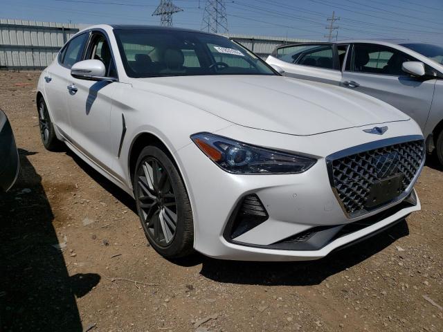 KMTG34LA1KU020305 - 2019 GENESIS G70 ELITE WHITE photo 4