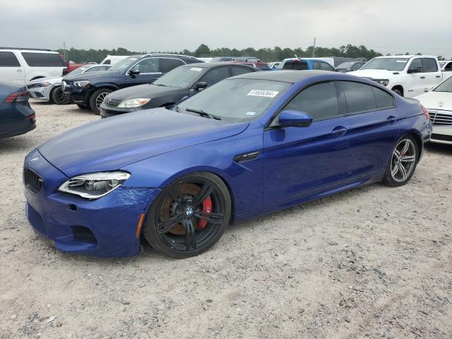 WBS6E9C56HG437455 - 2017 BMW M6 GRAN COUPE BLUE photo 1