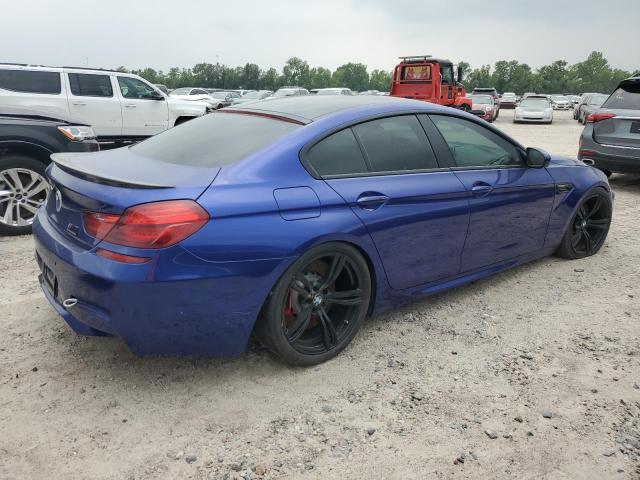 WBS6E9C56HG437455 - 2017 BMW M6 GRAN COUPE BLUE photo 3