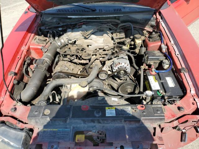 1FAFP446X4F187588 - 2004 FORD MUSTANG RED photo 11
