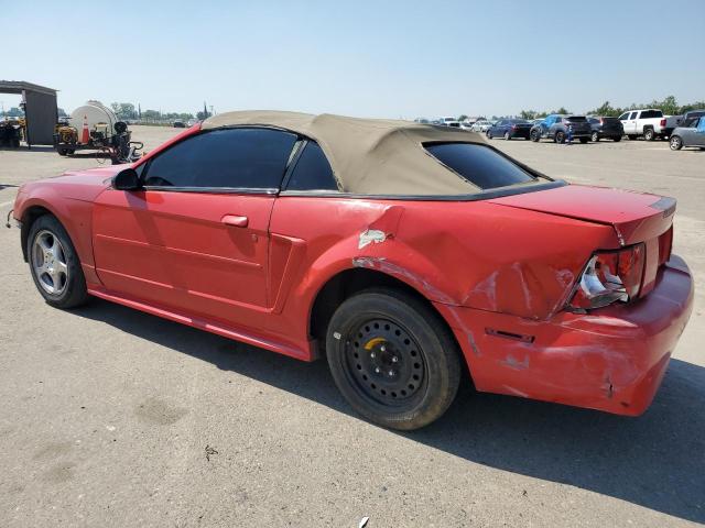 1FAFP446X4F187588 - 2004 FORD MUSTANG RED photo 2