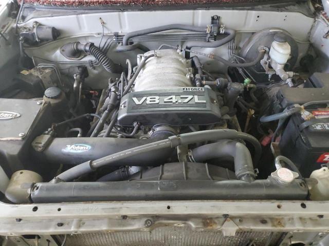 5TBBT44154S448479 - 2004 TOYOTA TUNDRA ACCESS CAB SR5 SILVER photo 11