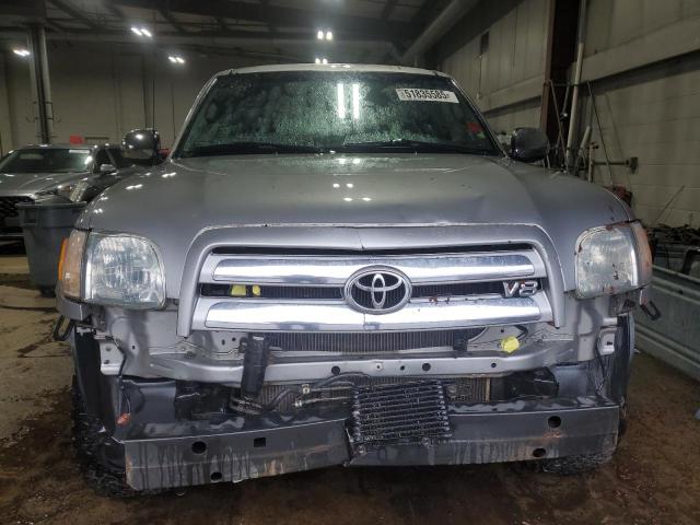 5TBBT44154S448479 - 2004 TOYOTA TUNDRA ACCESS CAB SR5 SILVER photo 5