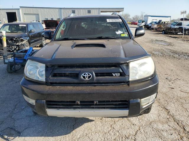 JTEBT14R448014713 - 2004 TOYOTA 4RUNNER SR5 BLACK photo 5
