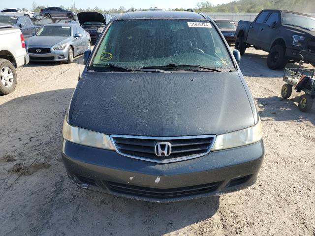 2HKRL18043H503370 - 2003 HONDA ODYSSEY EXL BLUE photo 5