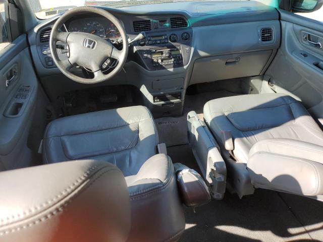 2HKRL18043H503370 - 2003 HONDA ODYSSEY EXL BLUE photo 8